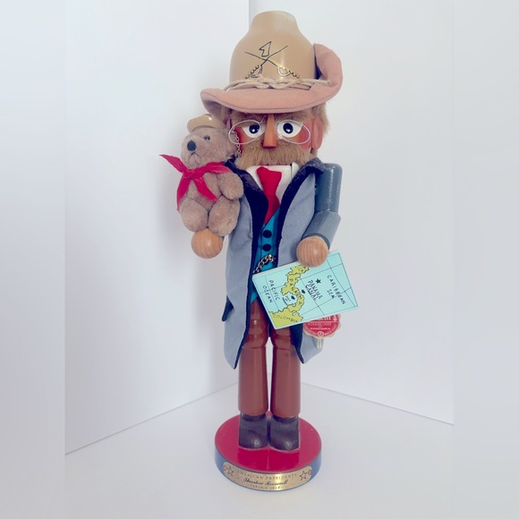 Steinbach Theodore Roosevelt Nutcracker 16” Tall American Presidents Series - Picture 1 of 6